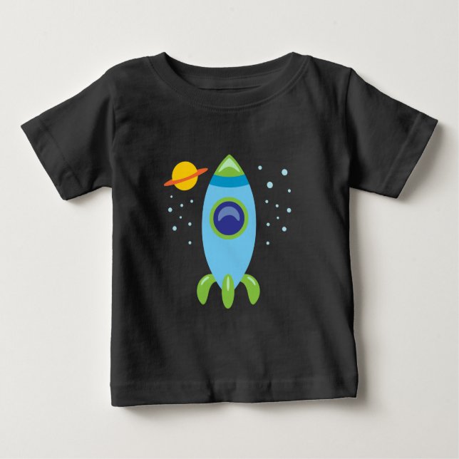 Retro Rocket Tee Shirt (Framsida)
