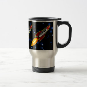 Retro Rockets - Anpassad Resemugg