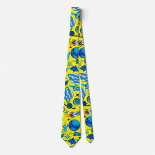 Retro Rockets i rymden. B Gult BG Slips