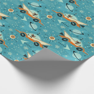 Retro Rockets Racers - Rymdforskning ©STOCINTINE Presentpapper