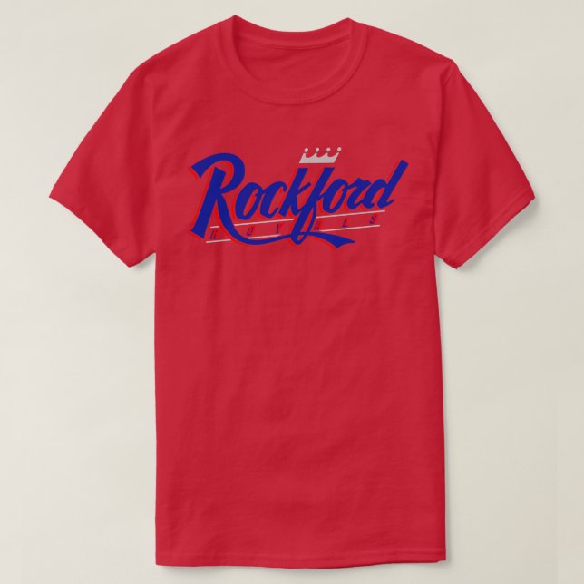 Retro Rockford Royal Baseball 1993 TShirt T Shirt (Design framsida)