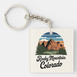 Retro Rocky Mountain nationalpark