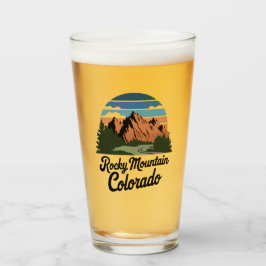 Retro Rocky Mountain nationalpark Glaskopp