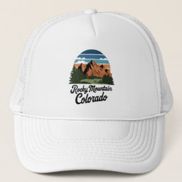 Retro Rocky Mountain nationalpark Keps