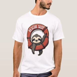 Retro Rolig Rädda Dovhjort Retro Humor Design 2 T Shirt