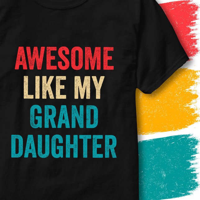 Retro Roligt Citat Fantastisk Som Min Sonsondotter T Shirt (Skapare uppladdad)