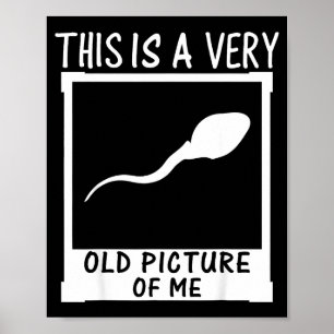Retro Roligt Detta Är En Väldig Gammal Bild På Mig Poster