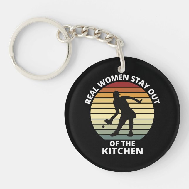 Retro Roligt Pickleball Kvinnor (Framsidan)