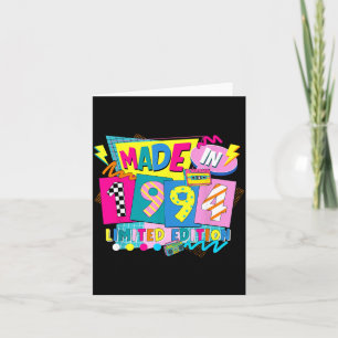Retro Roligt Tillverkad 1994 Lied Edition 32nd Kort