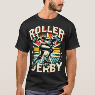 Retro Roller Derby T Shirt