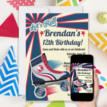 Retro Roller Skate Party