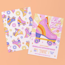 Retro Roller Skating Party