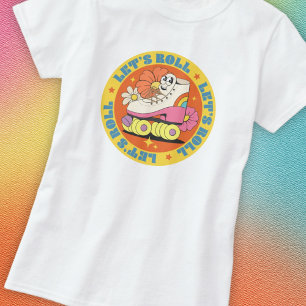 Retro Roller Skating T Shirt