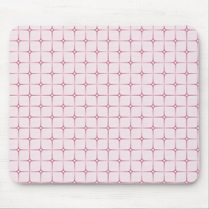 Retro Romantik Mousepad, Rosa Musmatta