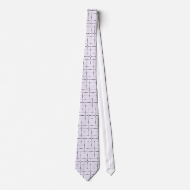 Retro Romantik Tie, Lila Slips (Framsida)