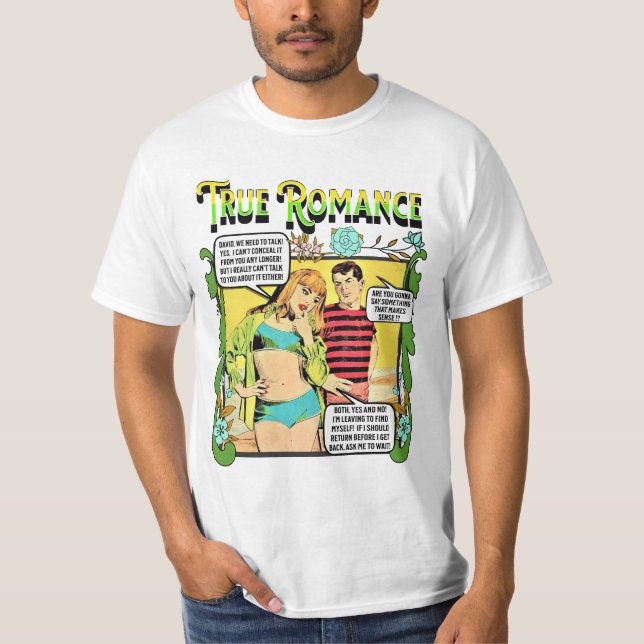 Retro Romantik - True Romantik - Manar Shirt T Shirt (Framsida)