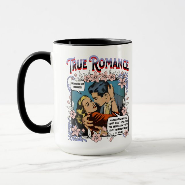 Retro Romantik - True Romantik - Mugg (Vänster)