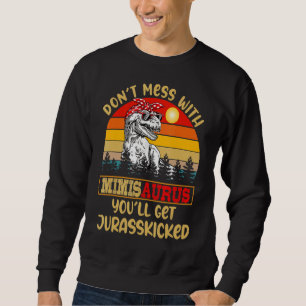 Retro Rör Inte Mimisaurus Så Får Du Jurassiska Lång Ärmad Tröja