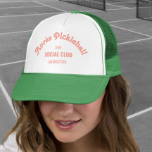 Retro Rosa Après Pickle Ball Social Club Grön