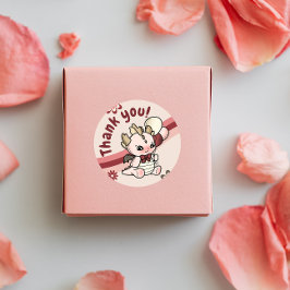 Retro Rosa Blue Baby Dragon Tack, Sticker