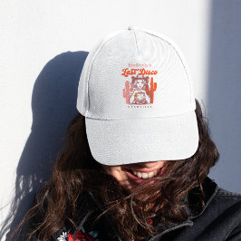 Retro Rosa Cowgirl Last Disco Nash Bash Helg Keps