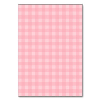Retro Rosa Gingham Checkered Mönster Background Bordsnummer