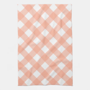 Retro Rosa Gingham Kitchen Towel Gift Kökshandduk