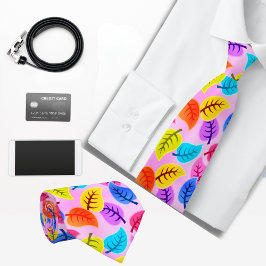 Retro Rosa Hawaiian Leafy mönster Slips