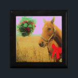 Retro rosa himlar jul Horse Minnesask<br><div class="desc">Retro rosa himlar julhorse Retro rosa himlar julhorn med rött skulptur Välj bakgrund färg.Lila Bakgrund Visar här. Häst med Red Bow julhorse jul Foto by Sandy Closs ’Kissing under the mistletoe’ , ’ jul Horse’,  Mistletoe,  ’roligt häst’’häst’’christmas horse’,  christmas,  julafton horse,  Häst,  equestrian equine equine</div>