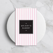 Retro Rosa och White Rand Bakery