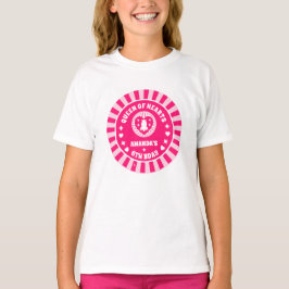 Retro Rosa Queen of Hearts Birthday T Shirt