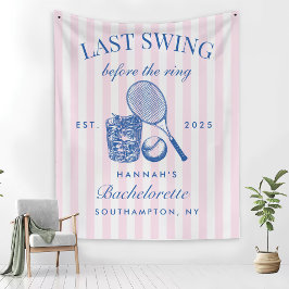 Retro Rosa Sista Sväng Innan Ring Tennis Bach Fleecefilt
