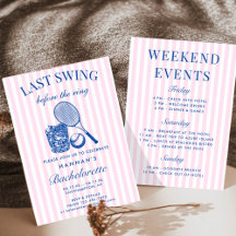 Retro Rosa Sista Svängningen Innan Bröllopet Tenni