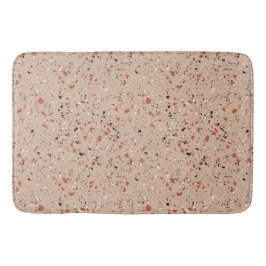 Retro Rosa Terrazzo Marble Mönster Badrumsmatta