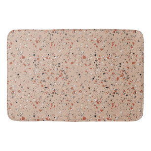 Retro Rosa Terrazzo Marble Mönster Badrumsmatta