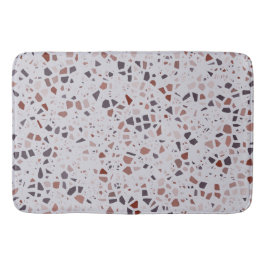 Retro Rosa Terrazzo Marble Mönster Badrumsmatta