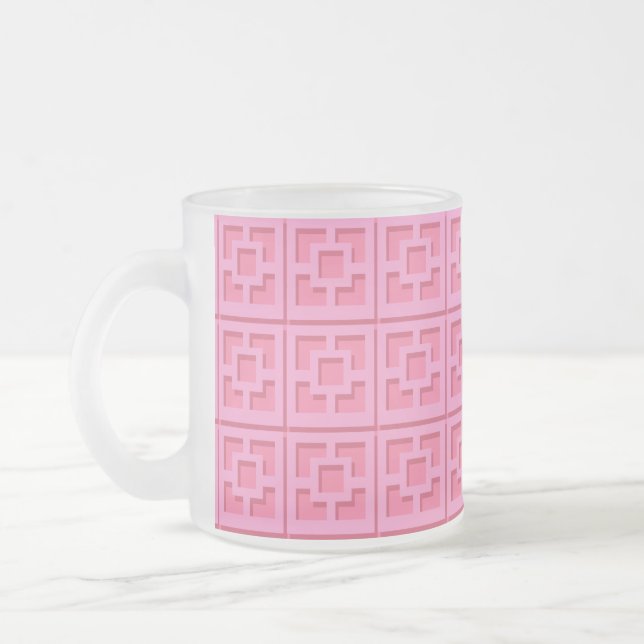 Retro Rosa Trellis Mugg (Vänster)