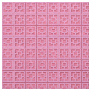 Retro Rosa Trellis-väv Tyg