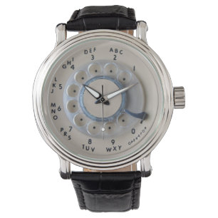 Retro roterande mobil visartavla armbandsur
