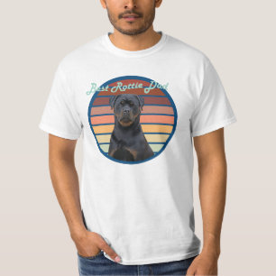 Retro Rottweiler T Shirt