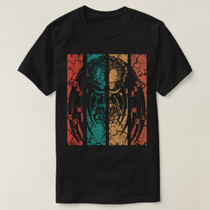 Retro Rovdjursansikte T Shirt