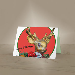 Retro Rudolph-kort Kort