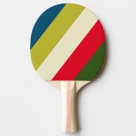 Retro Rugby Feta Ränder Pingisracket