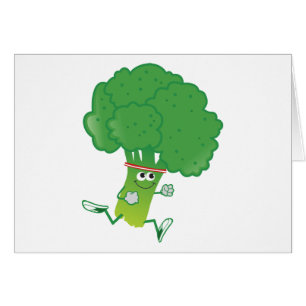 Retro Running Broccoli OBS Kort