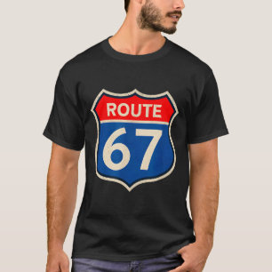 Retro Rutt 67 Meme Sex Sju Aura Energital 6 T Shirt
