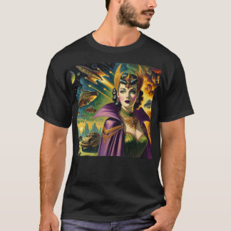 Retro rymdkommendör  t shirt