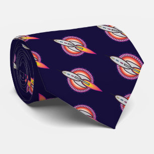 Retro Rymdraket Science Fiction Slips