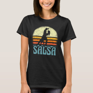 Retro Salsa Latin för latinsk musik Dance Salsa T Shirt
