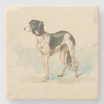 Retro Saluki-utskrift