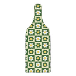 Retro Salvia Grön och Crème Tusensköns Rutig Mönst